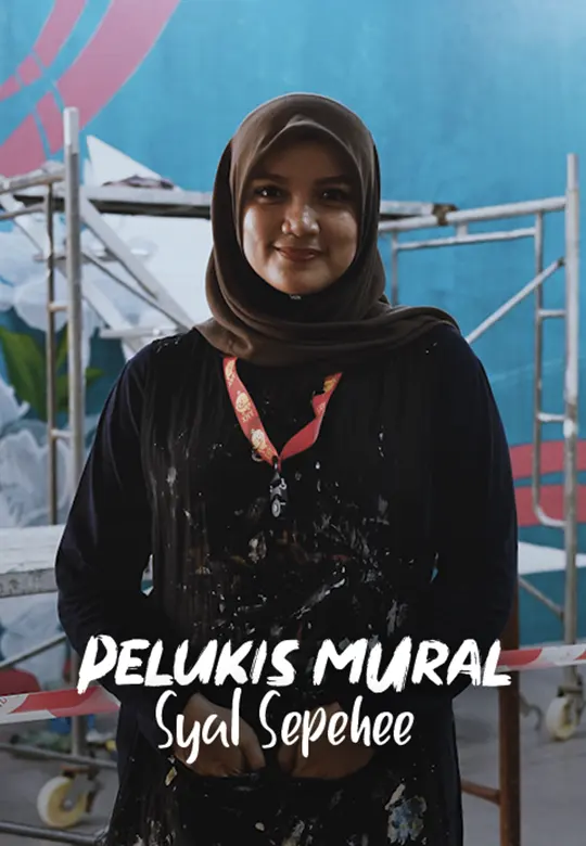 Pelukis Mural - Syal Sepehee